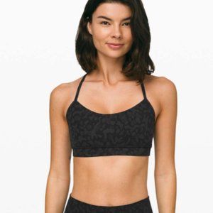 Lululemon Flow Y Bra Formation Camo Deep Coal 6
